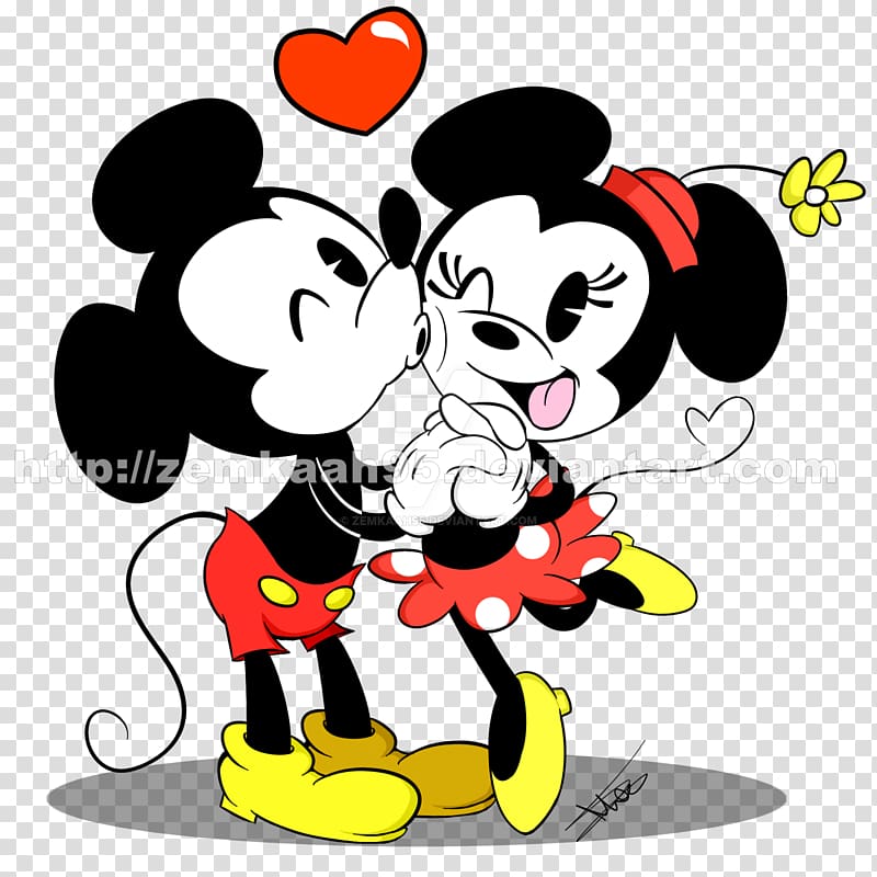 Minnie Mouse Mickey Mouse Drawing, mickey minnie love transparent background PNG clipart