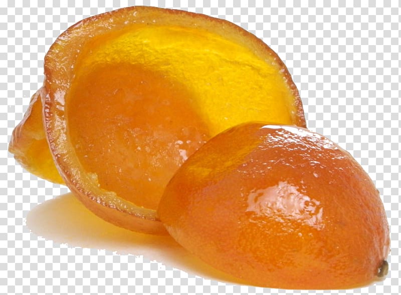 Clementine Succade Candied orange peel Comfit Organic food, orange transparent background PNG clipart