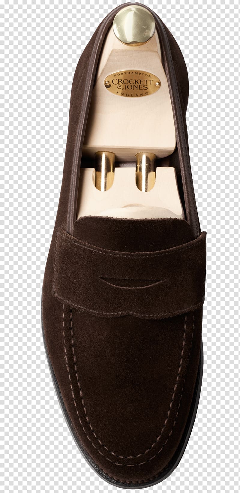 Slip-on shoe Suede Crockett & Jones Dress shoe, Goodyear Welt transparent background PNG clipart