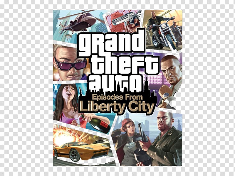 Grand Theft Auto: Episodes from Liberty City Xbox 360 Game Graphic design, others transparent background PNG clipart