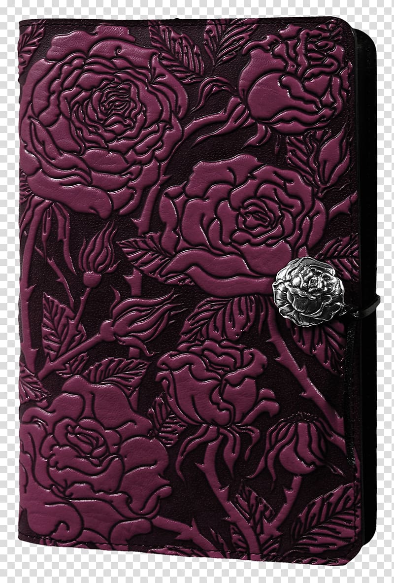 Red Magenta Leather Rose Book cover, rose transparent background PNG clipart