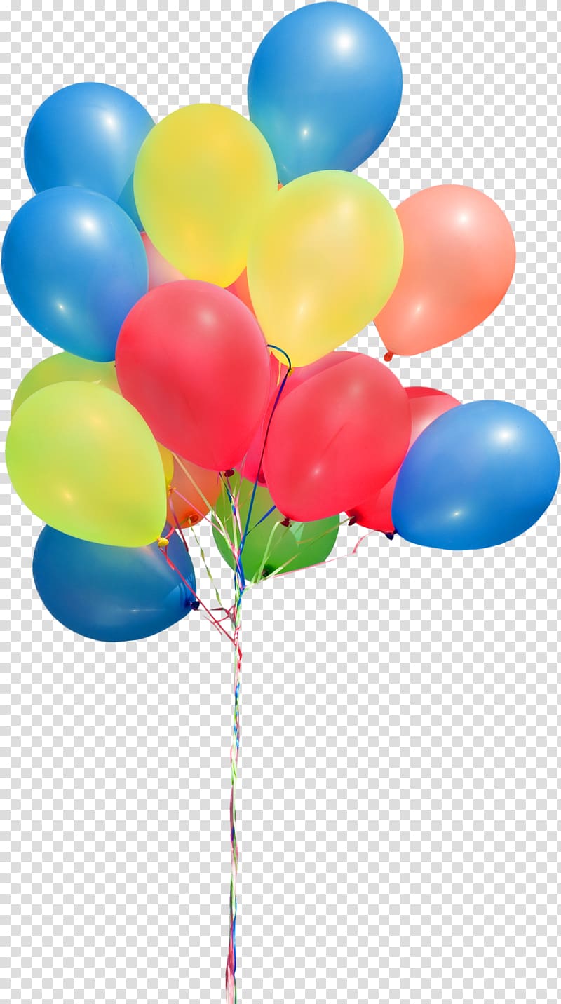 Balloon, birthday decoration transparent background PNG clipart