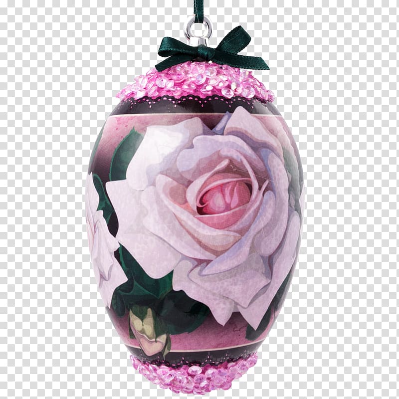 Christmas ornament Pink M, Folia transparent background PNG clipart