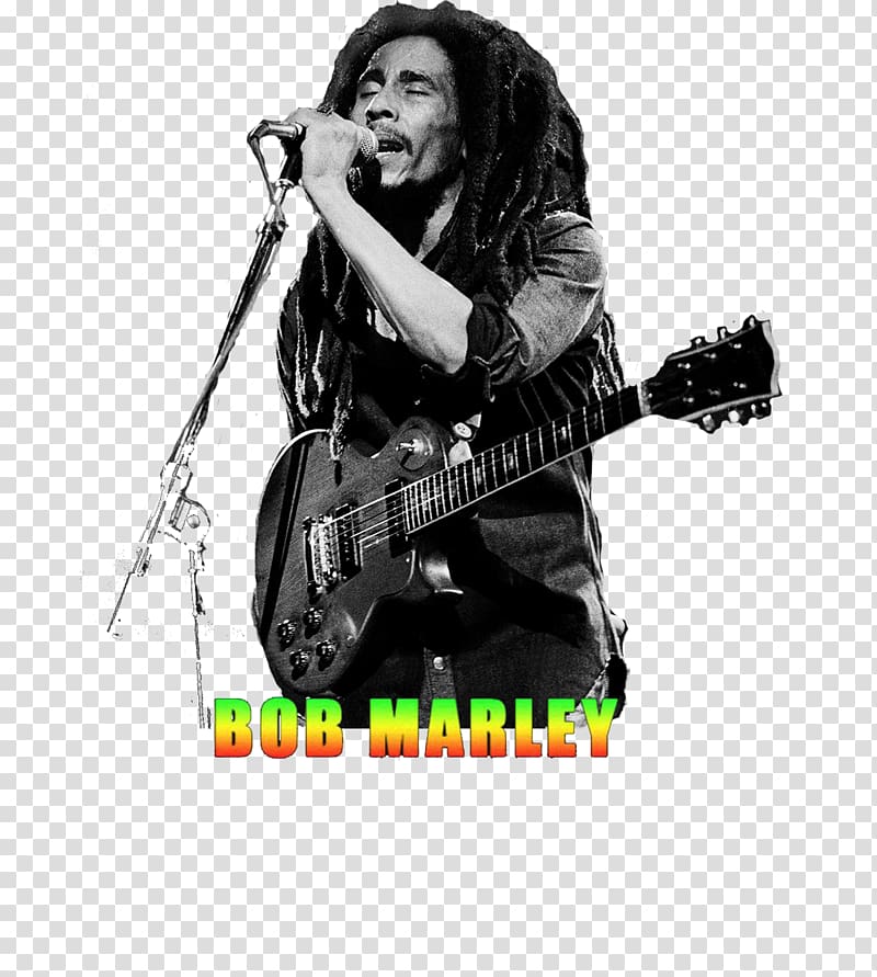 Reggae Bob Marley and the Wailers Gibson Les Paul Special Musician, bob marley transparent background PNG clipart