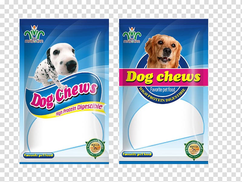 Dog Puppy Paper Packaging and labeling, Food Packaging Design transparent background PNG clipart