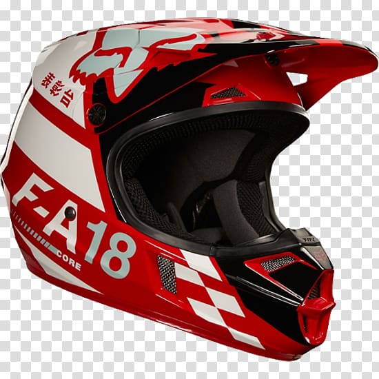 Motorcycle Helmets Fox Racing Motocross, Honda Phantom transparent background PNG clipart