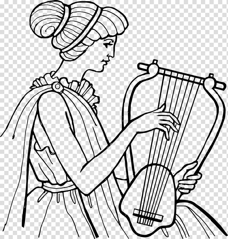 Ancient Greece Ancient music Lyre Greek musical instruments, musical instruments transparent background PNG clipart