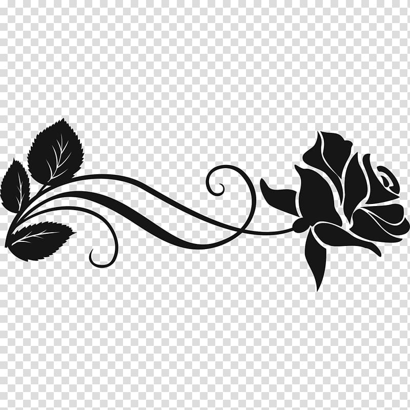 Rose graphics Silhouette Flower, rose transparent background PNG clipart