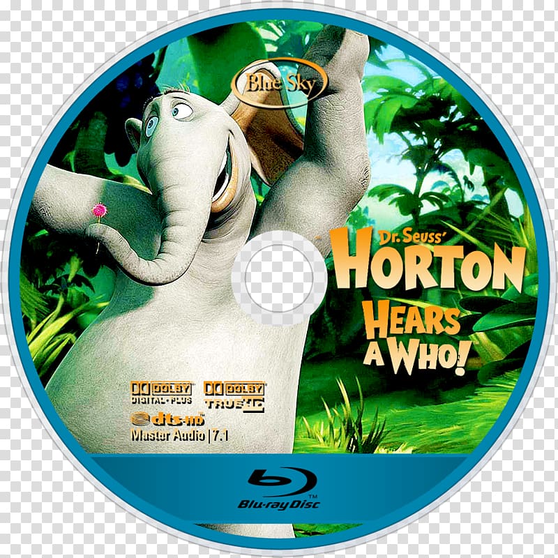 Horton Hears a Who! Blu-ray disc Hortonworks DVD, horton hears a who transparent background PNG clipart