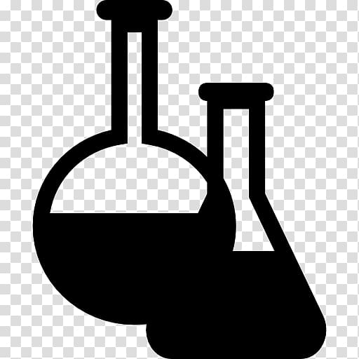 Laboratory Flasks Erlenmeyer flask Chemistry Computer Icons, Scientist silhouette transparent background PNG clipart
