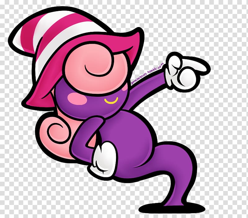 Paper Mario: The Thousand-Year Door Super Mario RPG Vivian, Paper Mario The Thousandyear Door transparent background PNG clipart