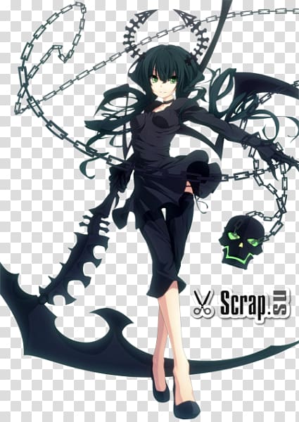 Anime Black Rock Shooter Mangaka Pandora Hearts, Anime transparent background PNG clipart