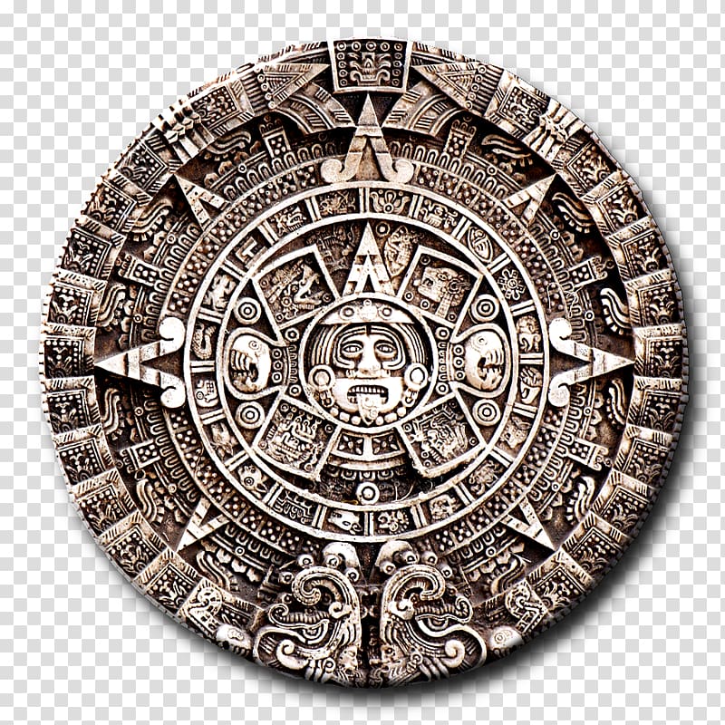 Maya civilization Aztec calendar stone Art, symbol transparent background PNG clipart