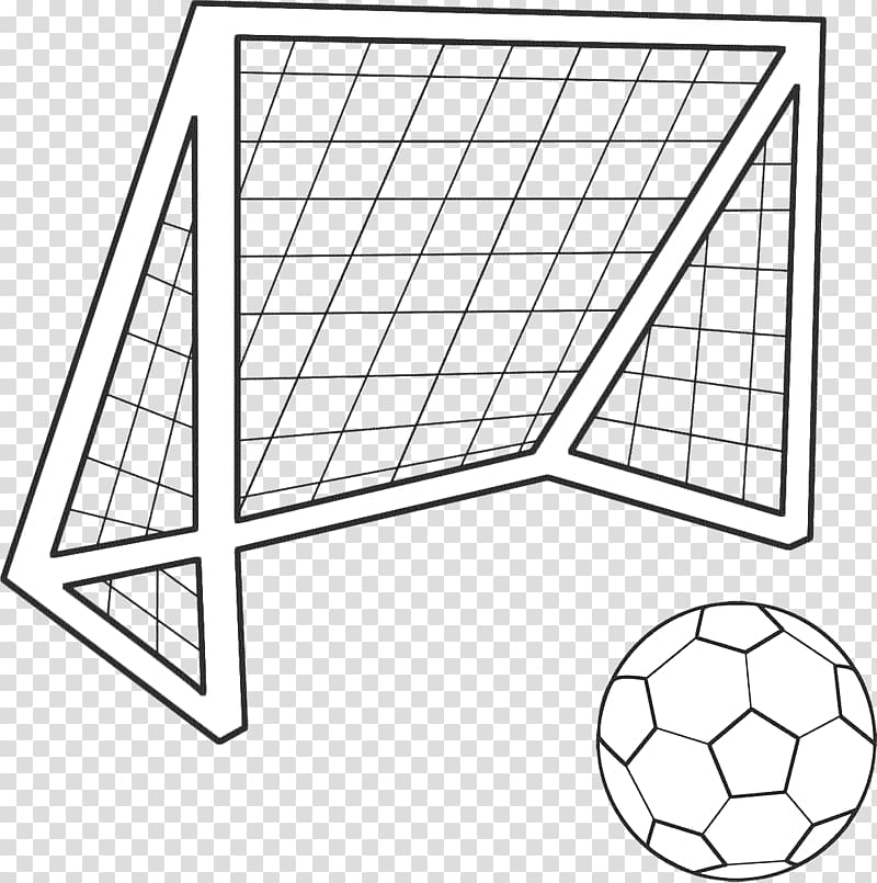 World Cup Goal Football Coloring book, football_goal transparent background PNG clipart