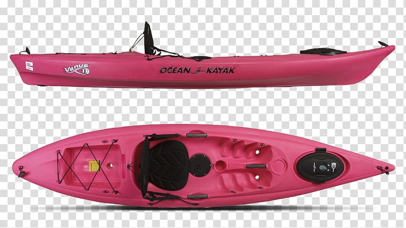 Sea kayak Skip\'s Sport Shop Sit-on-top Ocean Kayak Venus 11, others transparent background PNG clipart