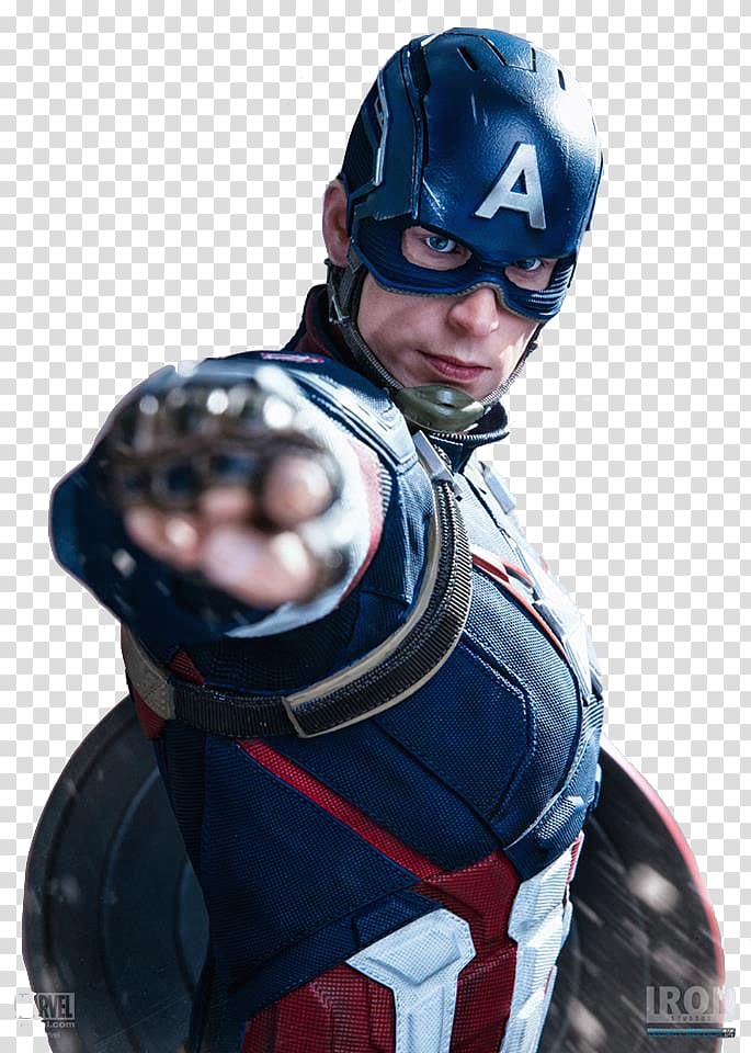 Captain America Avengers: Age of Ultron Protective gear in sports Helmet Blockbuster, captain america transparent background PNG clipart