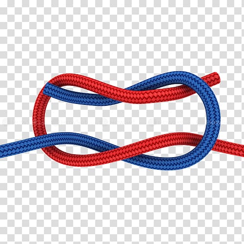 Rope Reef knot Lashing Sheet bend, rope transparent background PNG clipart