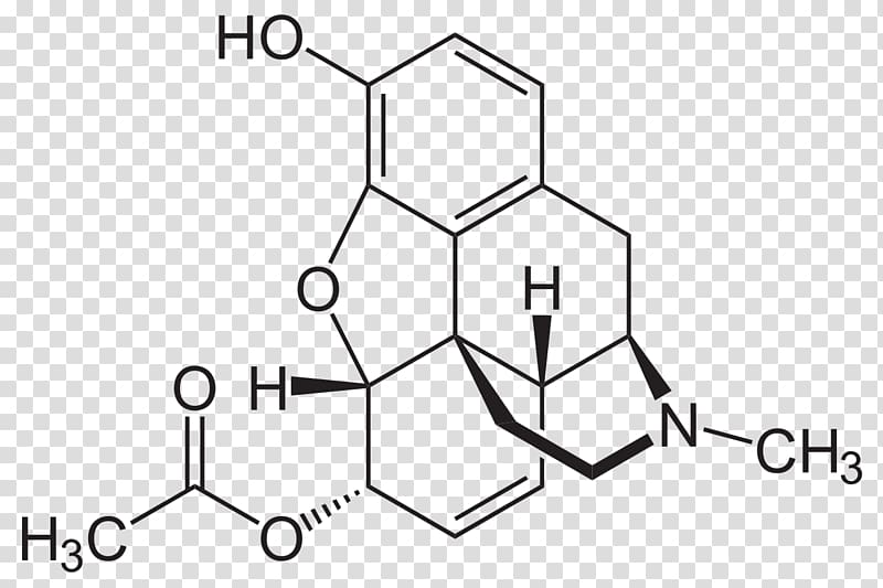 6-Monoacetylmorphine Opioid Morphine-6-glucuronide Heroin, formula transparent background PNG clipart