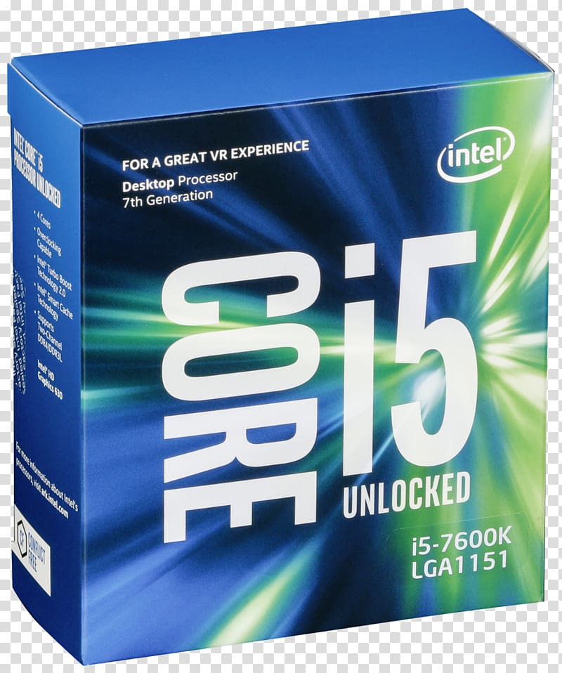 Intel Core i5 I5-6600K Skylake Multi-core processor, intel transparent background PNG clipart