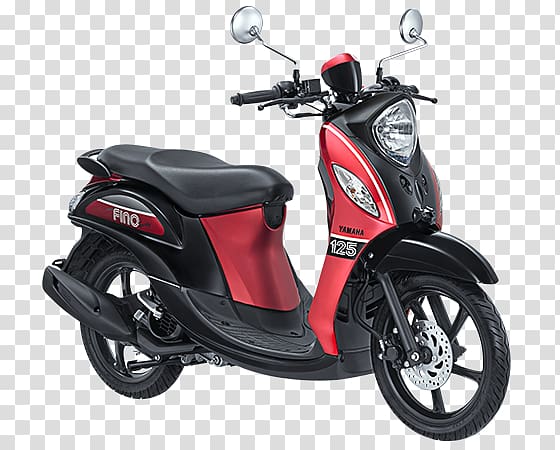 Fino PT. Yamaha Indonesia Motor Manufacturing Yamaha Mio Scooter Yamaha Vino 125, scooter transparent background PNG clipart