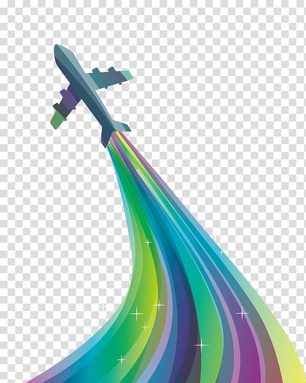 Airplane Abstract art, Ink jet aircraft smoke transparent background PNG clipart