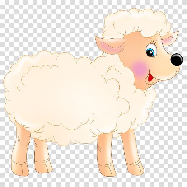 Sheep Cattle Goat Dog Mammal, sheep transparent background PNG clipart