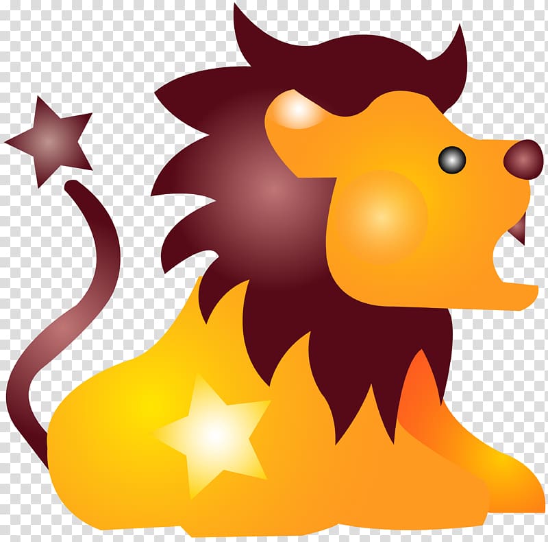 Leo , lion cartoon transparent background PNG clipart