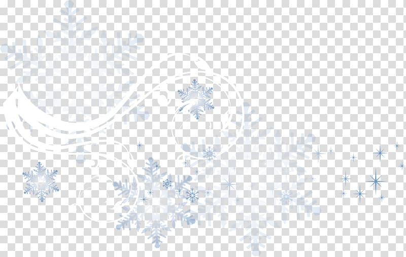 Snowflake Sky Pattern, Snow Aoxue material transparent background PNG clipart