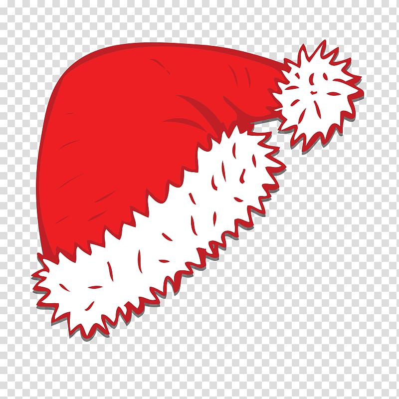 Hat Christmas Drawing Cartoon Bonnet, Cartoon Christmas hats transparent background PNG clipart