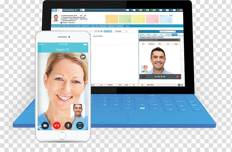 Smartphone Telehealth Telemedicine Feature phone, smartphone transparent background PNG clipart