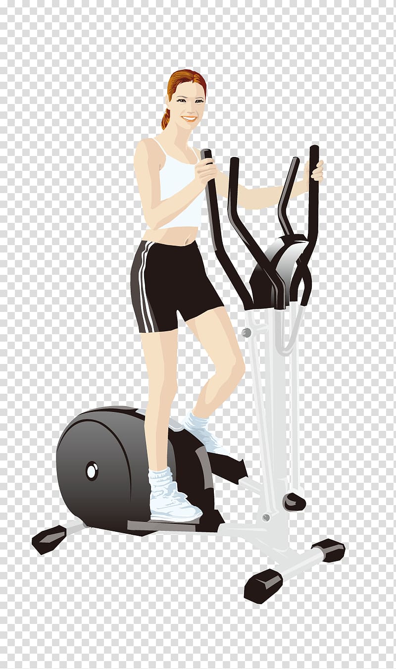 Physical fitness Treadmill Exercise ball Exercise equipment, Fitness Beauty transparent background PNG clipart