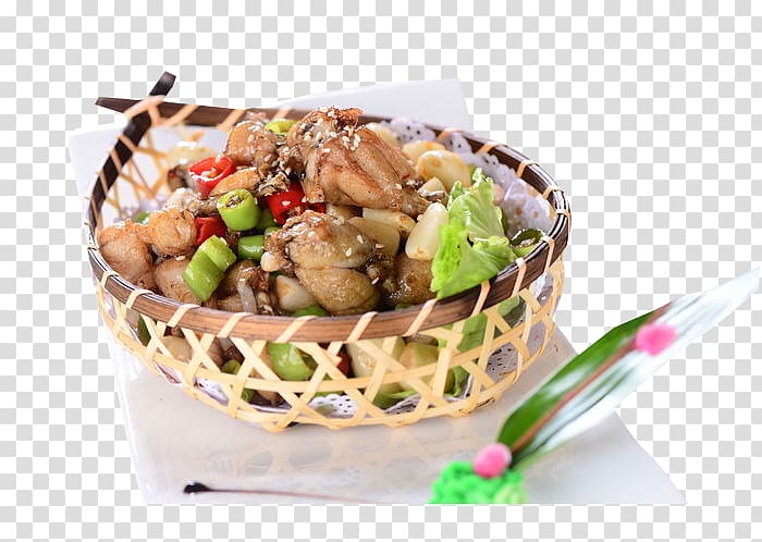 Frog legs Vegetarian cuisine Chinese cuisine Food, Fragrant baked frog legs transparent background PNG clipart