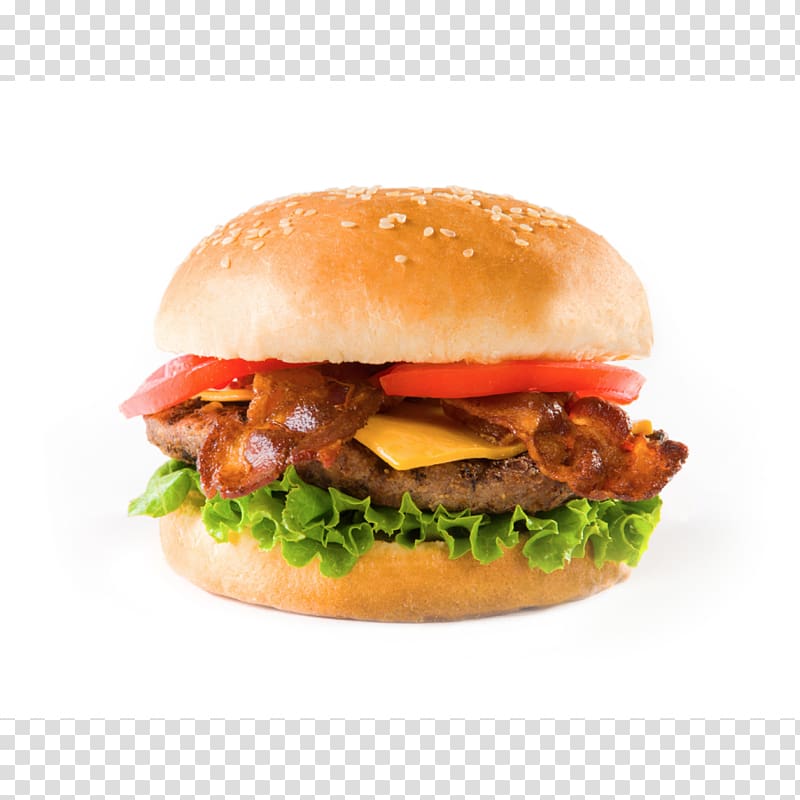 Cheeseburger Hamburger Bacon Veggie burger Schnitzel, burguer transparent background PNG clipart