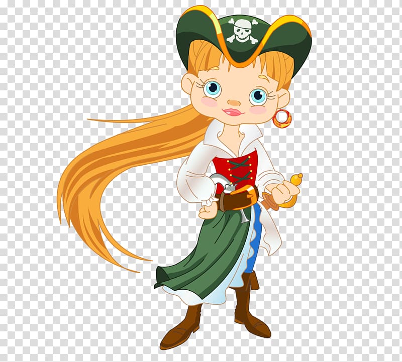Piracy Girl , Pirates transparent background PNG clipart | HiClipart
