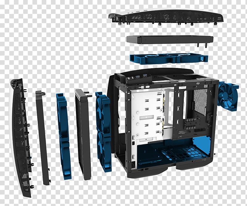 Computer Cases & Housings Mini-ITX Nzxt Computer System Cooling Parts, Computer transparent background PNG clipart