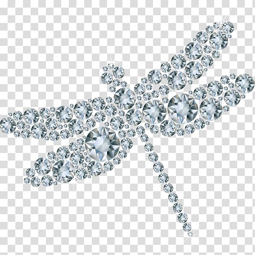 Dragonfly Diamond Jewellery, Patchwork diamond dragonfly transparent background PNG clipart