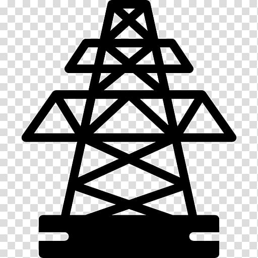 Electricity Overhead power line Electric power transmission Transmission tower, electric tower transparent background PNG clipart