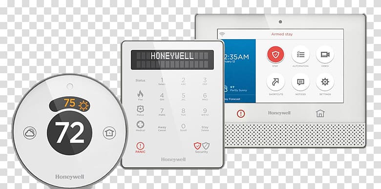 Honeywell Security Alarms & Systems The International Consumer Electronics Show Home security Home Automation Kits, Modern Coupon transparent background PNG clipart