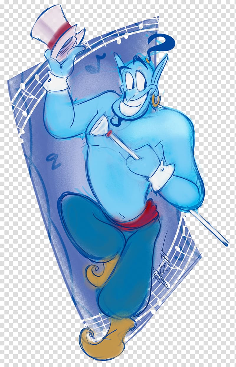 Genie Princess Jasmine Drawing Fan art, Aladdin genie transparent background PNG clipart