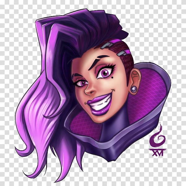 Overwatch Fan art Sombra , Overwatch Sombra transparent background PNG ...