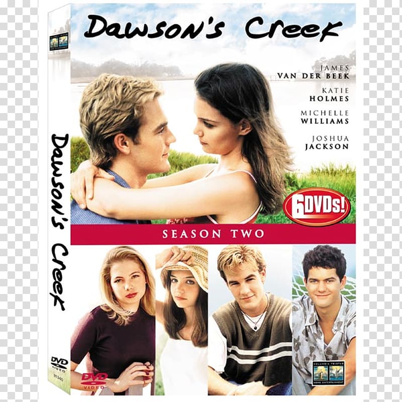 Dawson\'s Creek James Van Der Beek Jen Lindley Pacey Witter Blu-ray disc, dvd transparent background PNG clipart