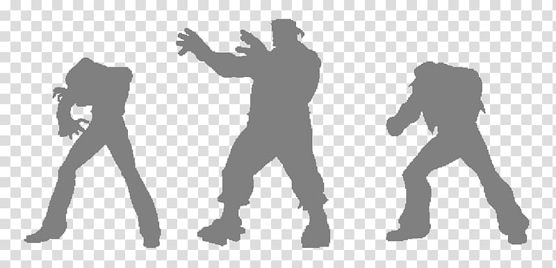 Silhouette Stepping Step dance, Silhouette transparent background PNG clipart