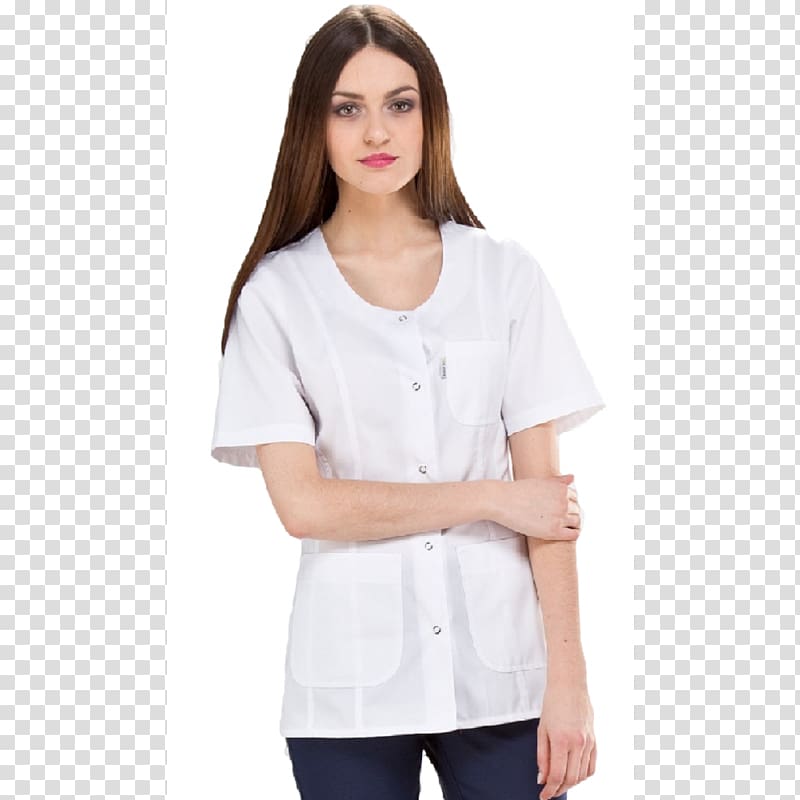 Sleeve T-shirt Shoulder Blouse, Snap Fastener transparent background PNG clipart