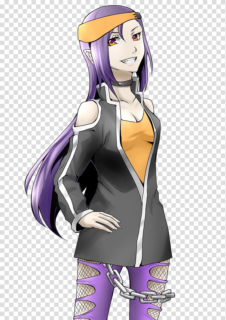 Mangaka Homo sapiens Girl Black hair Purple, milktea poster transparent background PNG clipart