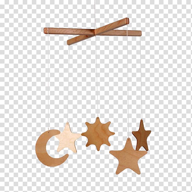 Light fixture Wood, Baby Mobile transparent background PNG clipart