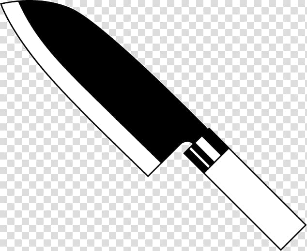 black knife clipart