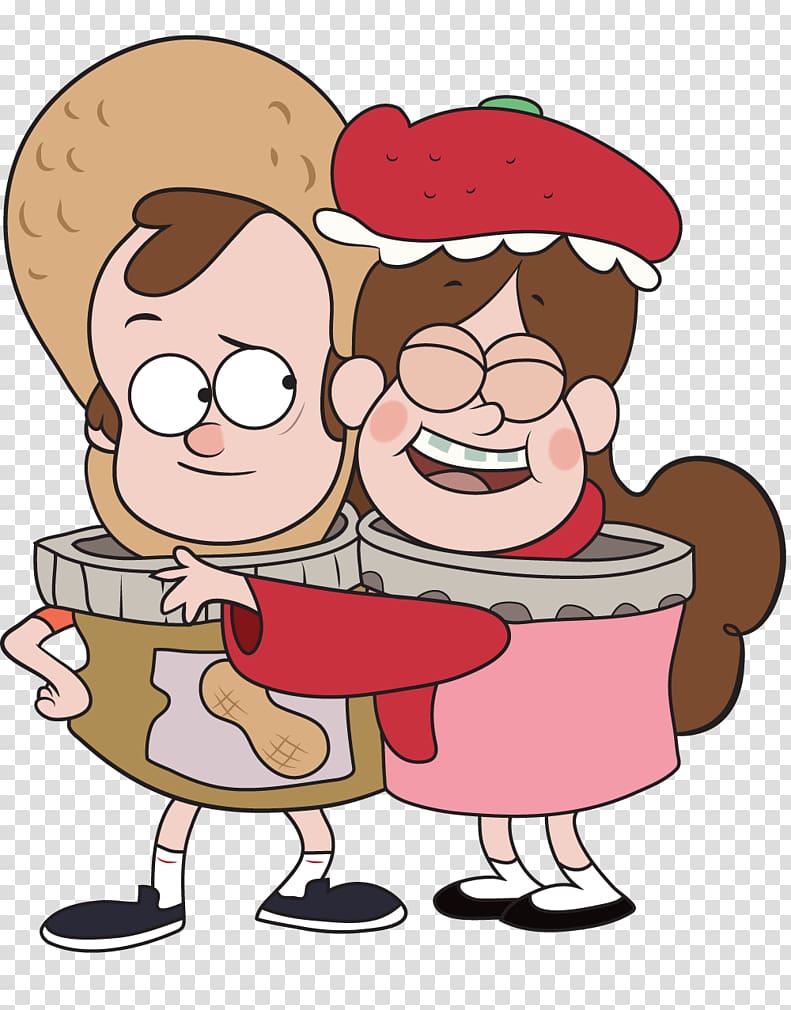 Dipper Pines Mabel Pines Bill Cipher Robbie Grunkle Stan, groundnut transparent background PNG clipart