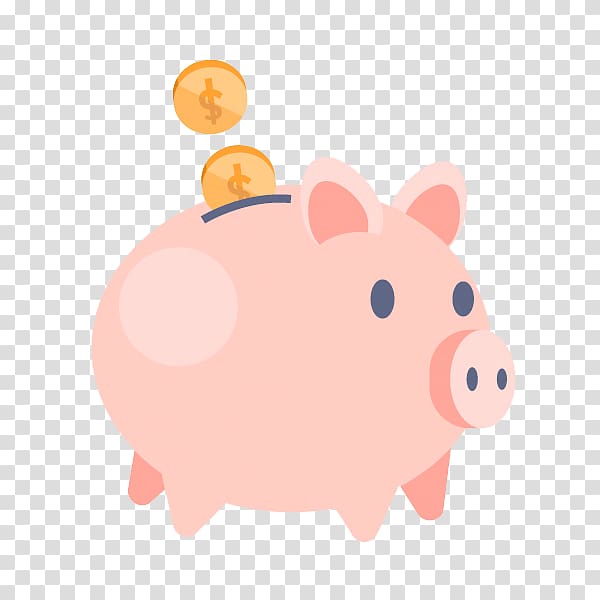 pink pig coin bank, Piggy bank Money Saving Finance, Revenue coffers to pull creative piggy bank Free transparent background PNG clipart