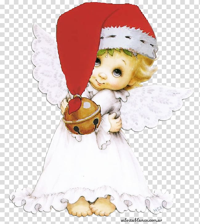 Christmas ornament Angel Drawing, angel baby transparent background PNG clipart