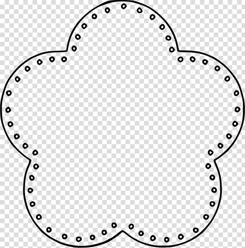 Circle , Flower Petals Template transparent background PNG clipart